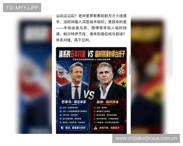 加纳与巴拿马主教练执教背景及战术理念全面对比分析